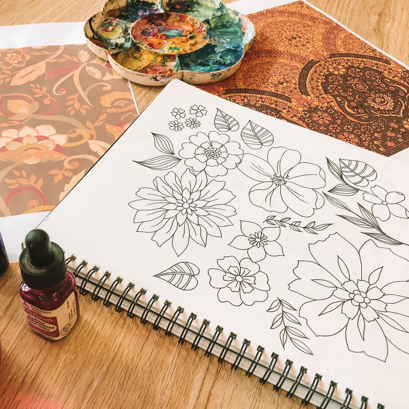 Our print design process