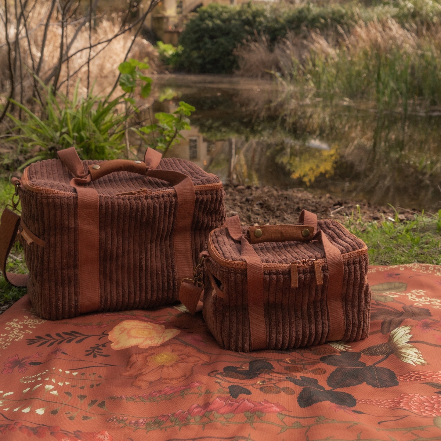Cord Cooler Bag Mini - Chocolate