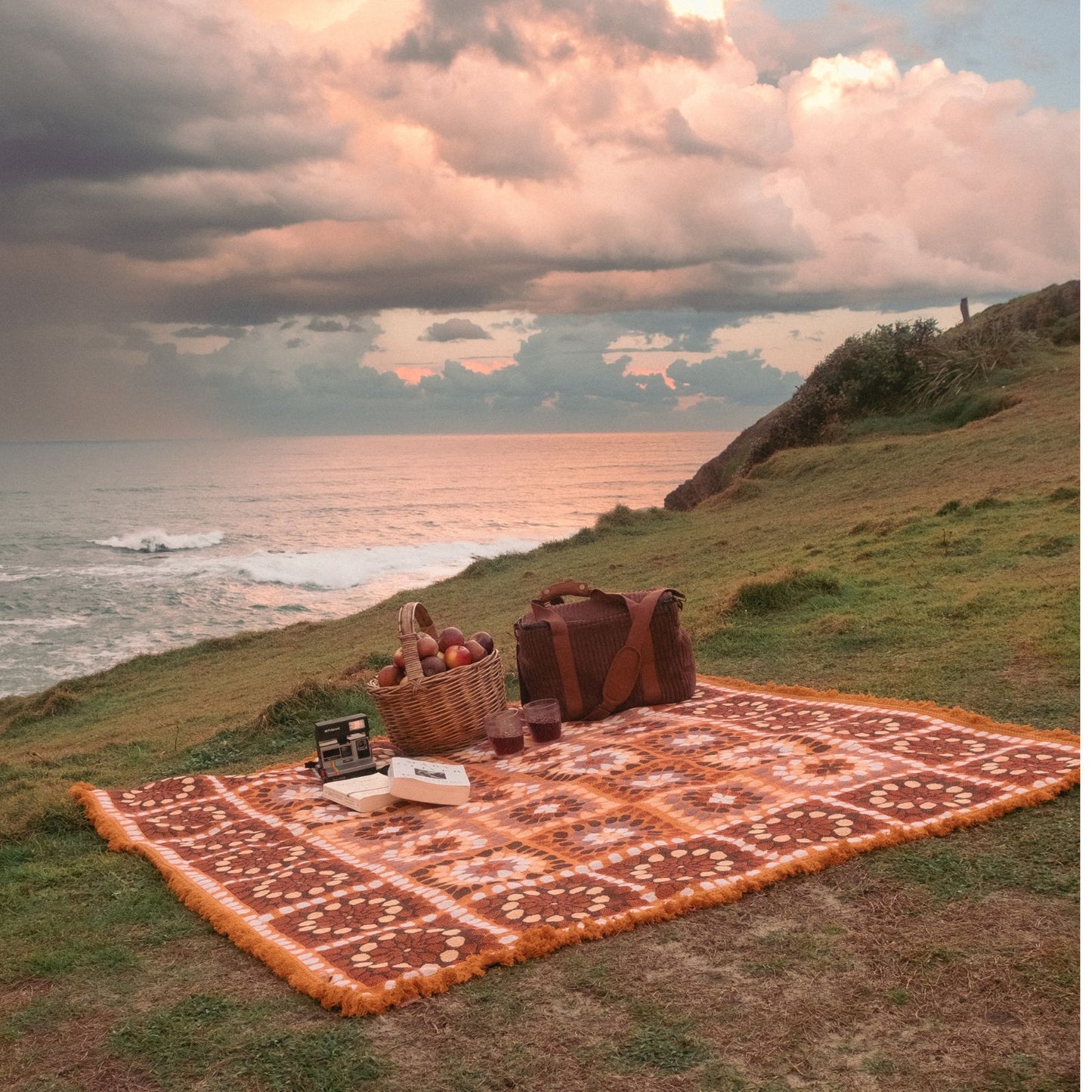 Granny Square Throw