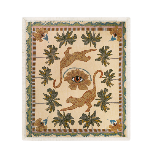 Eye of the Jungle Throw - Dune