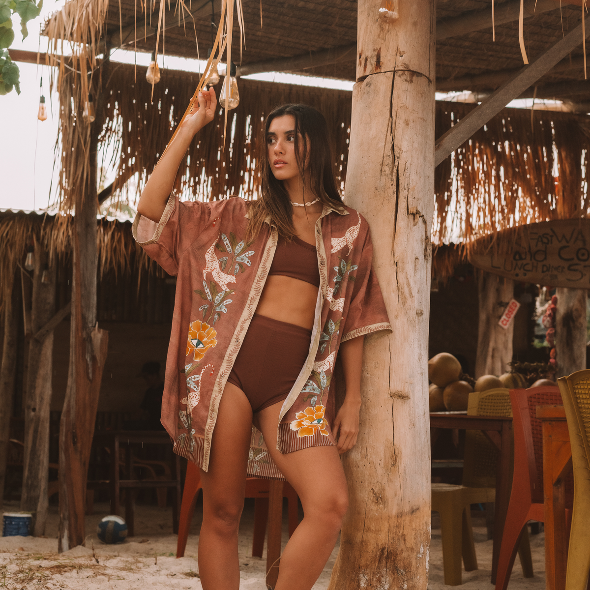 Eye of the Jungle Shirt - Hazel