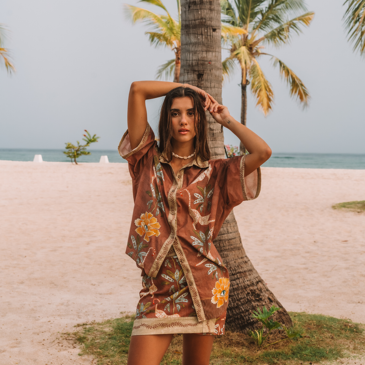 Eye of the Jungle Shirt - Hazel