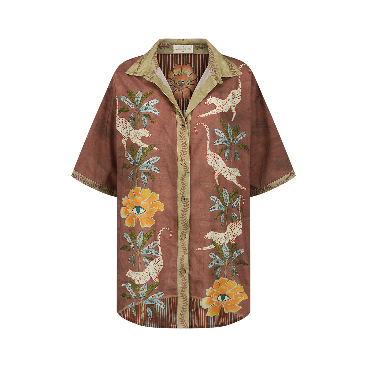 Eye of the Jungle Shirt - Hazel