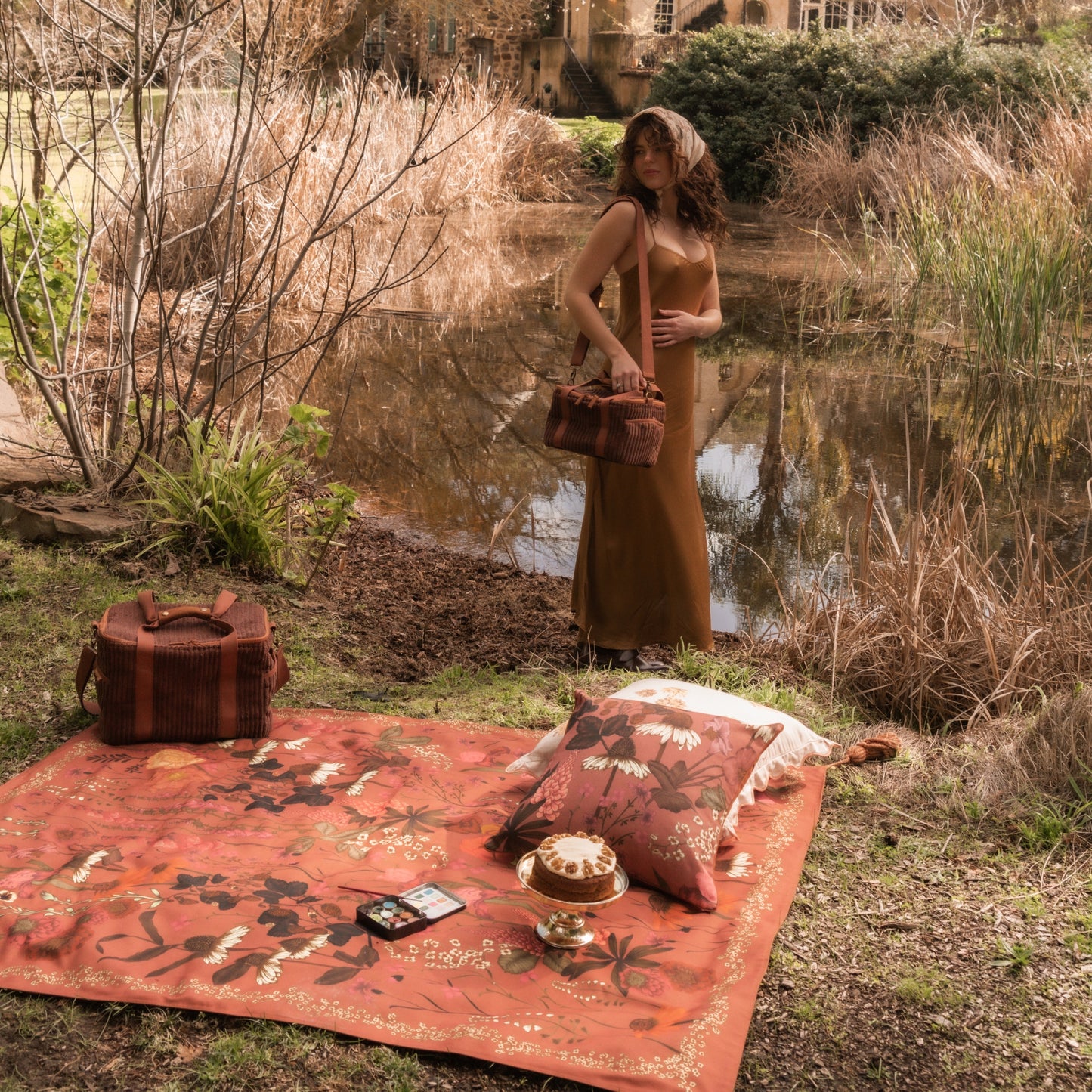 Flourish Picnic Rug - Sienna