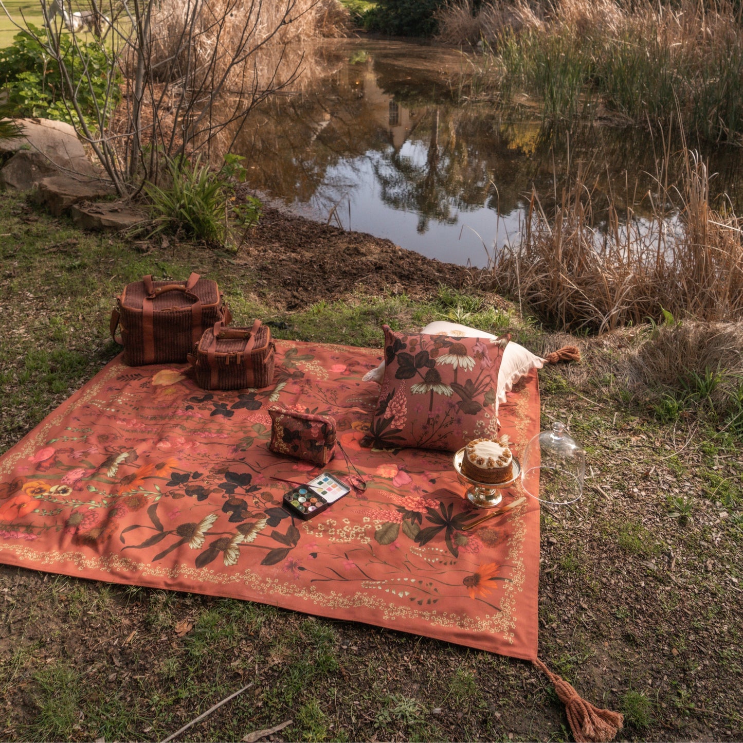 Flourish Picnic Rug - Sienna