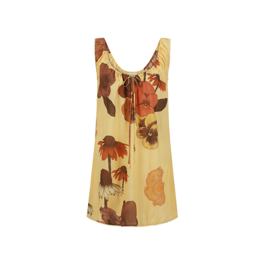 Glades Mini Dress - Chamomile