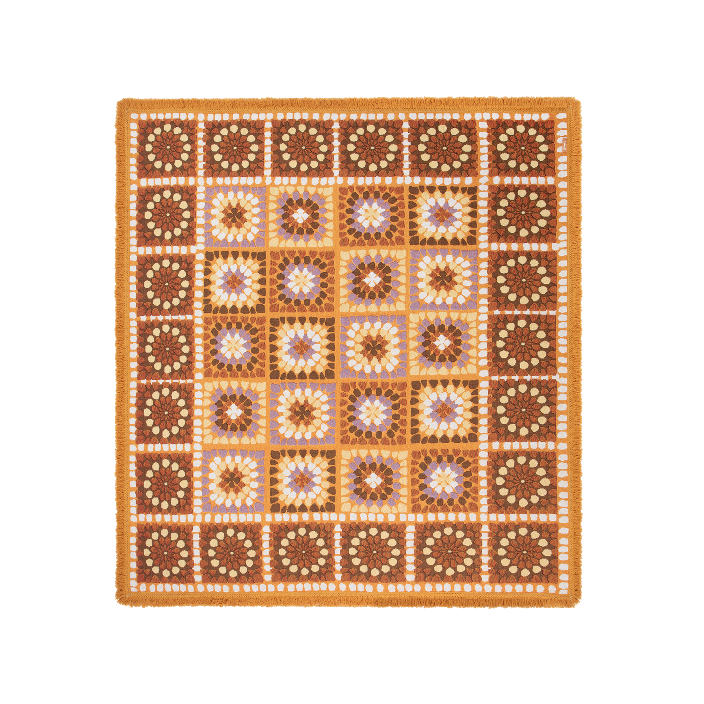 Granny Square Throw