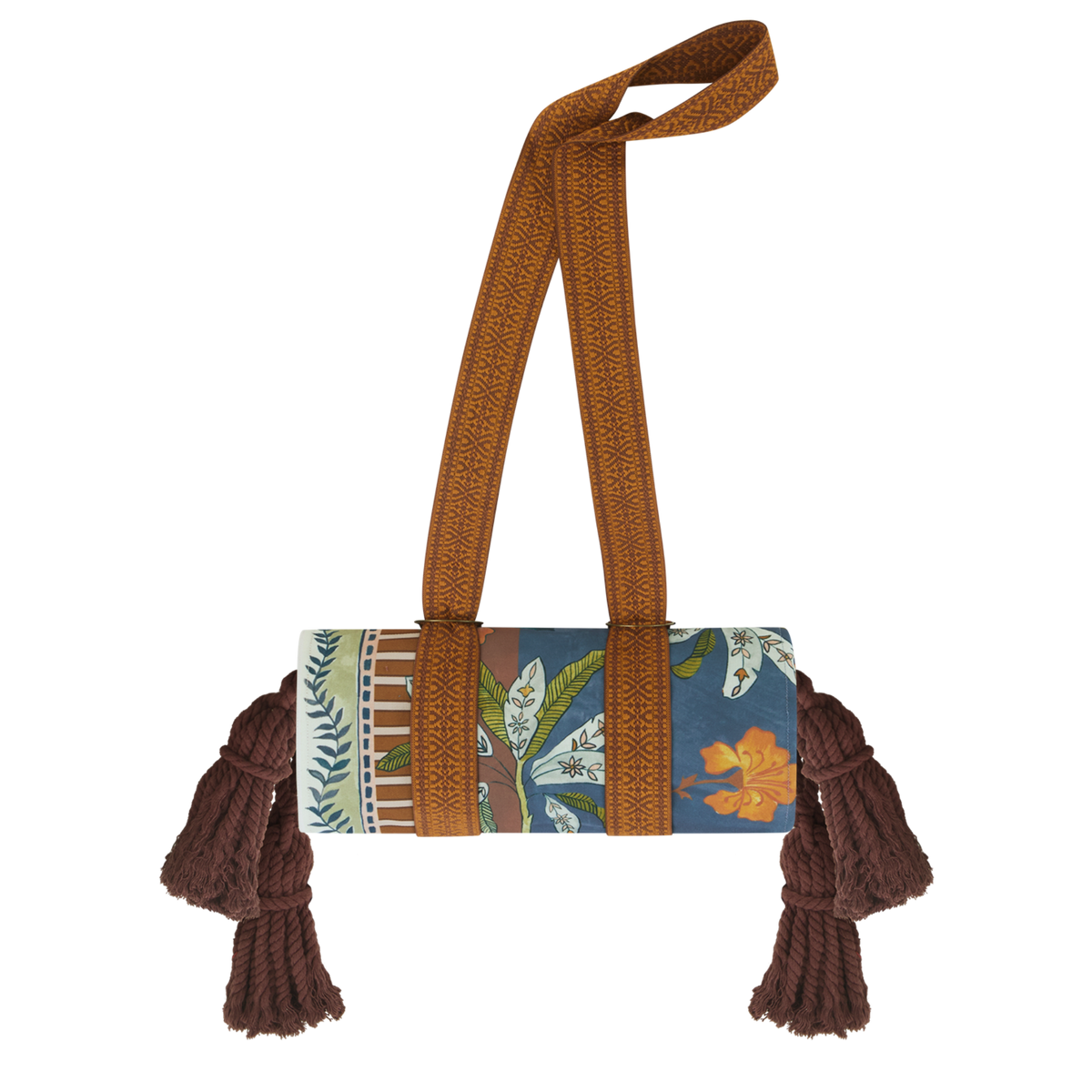 Eye of the Jungle Picnic Rug - Lagoon