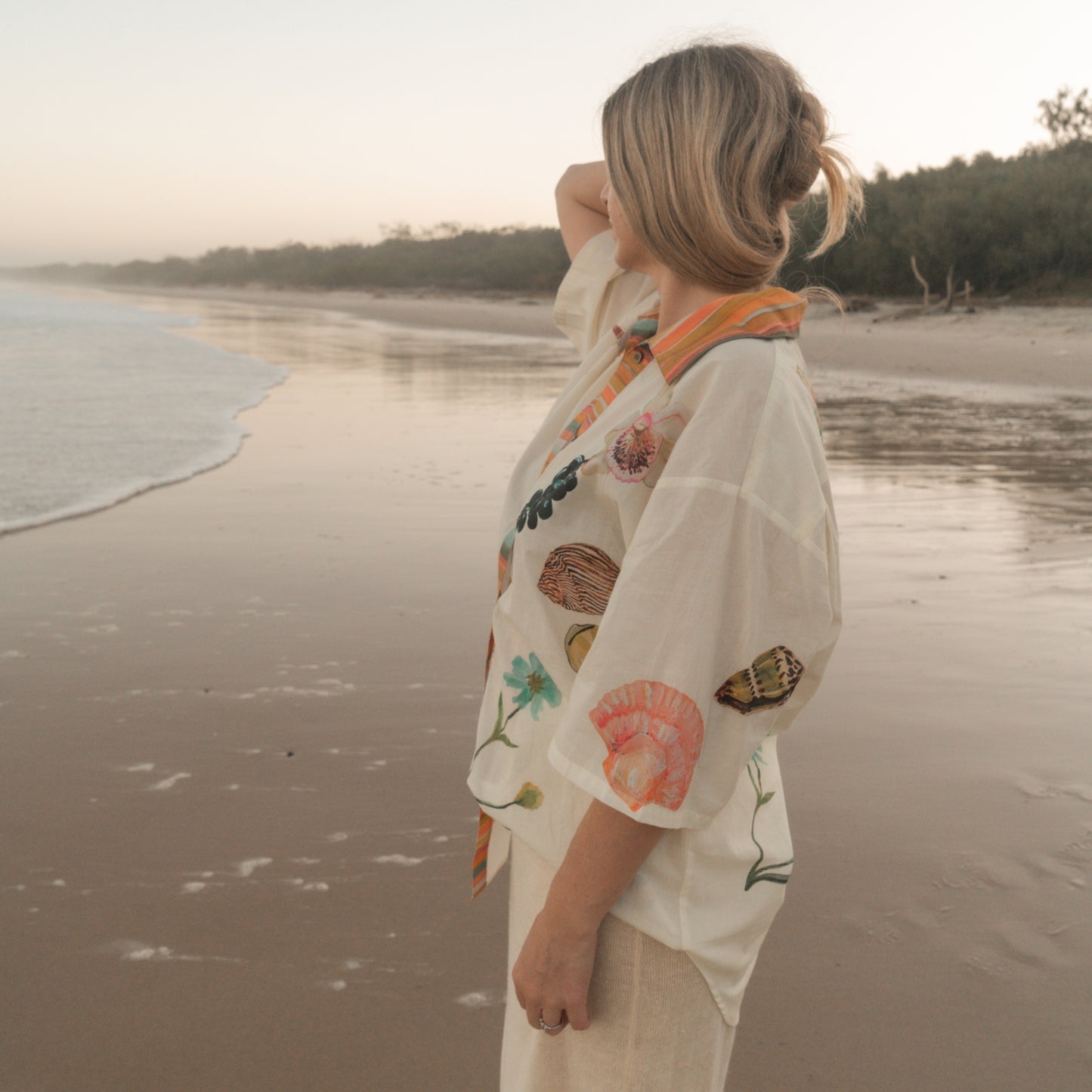 Annie Everingham Over Swim Shirt - Seaside