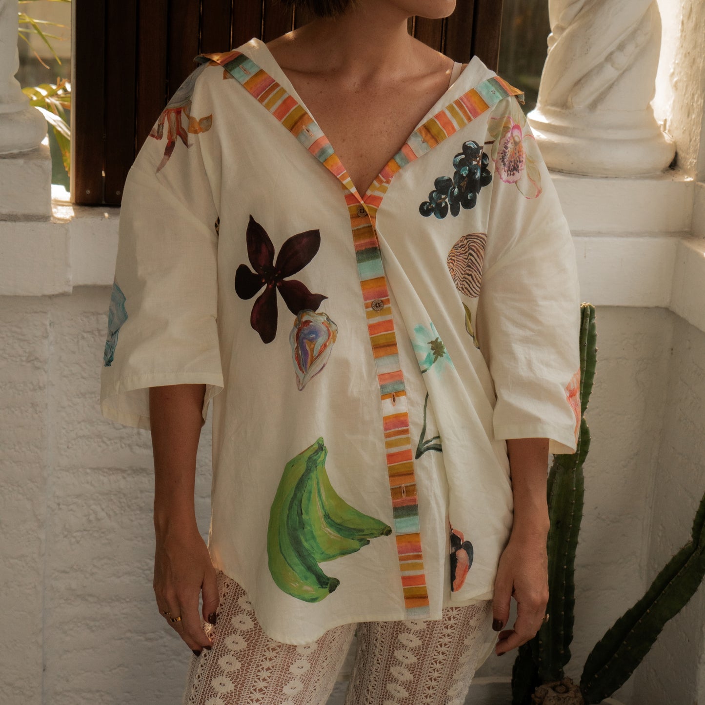 Annie Everingham Over Swim Shirt - Seaside