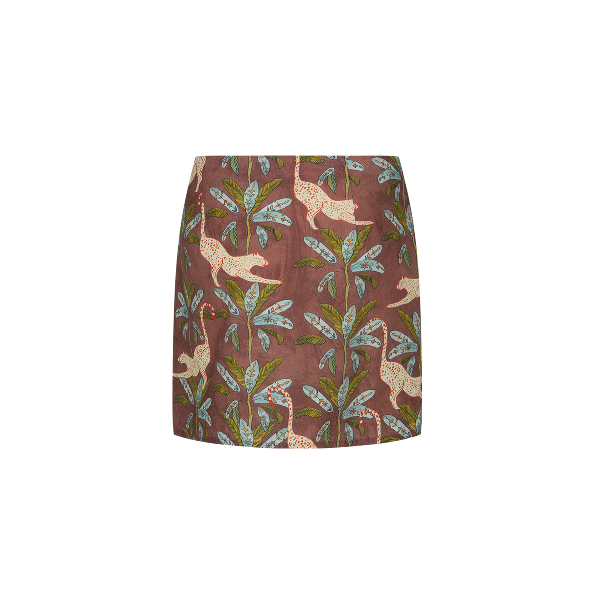 Eye of the Jungle Wrap Skirt - Hazel