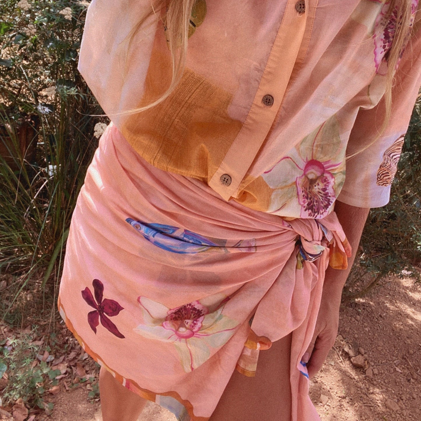 Annie Everingham Sarong - Pastel Sea