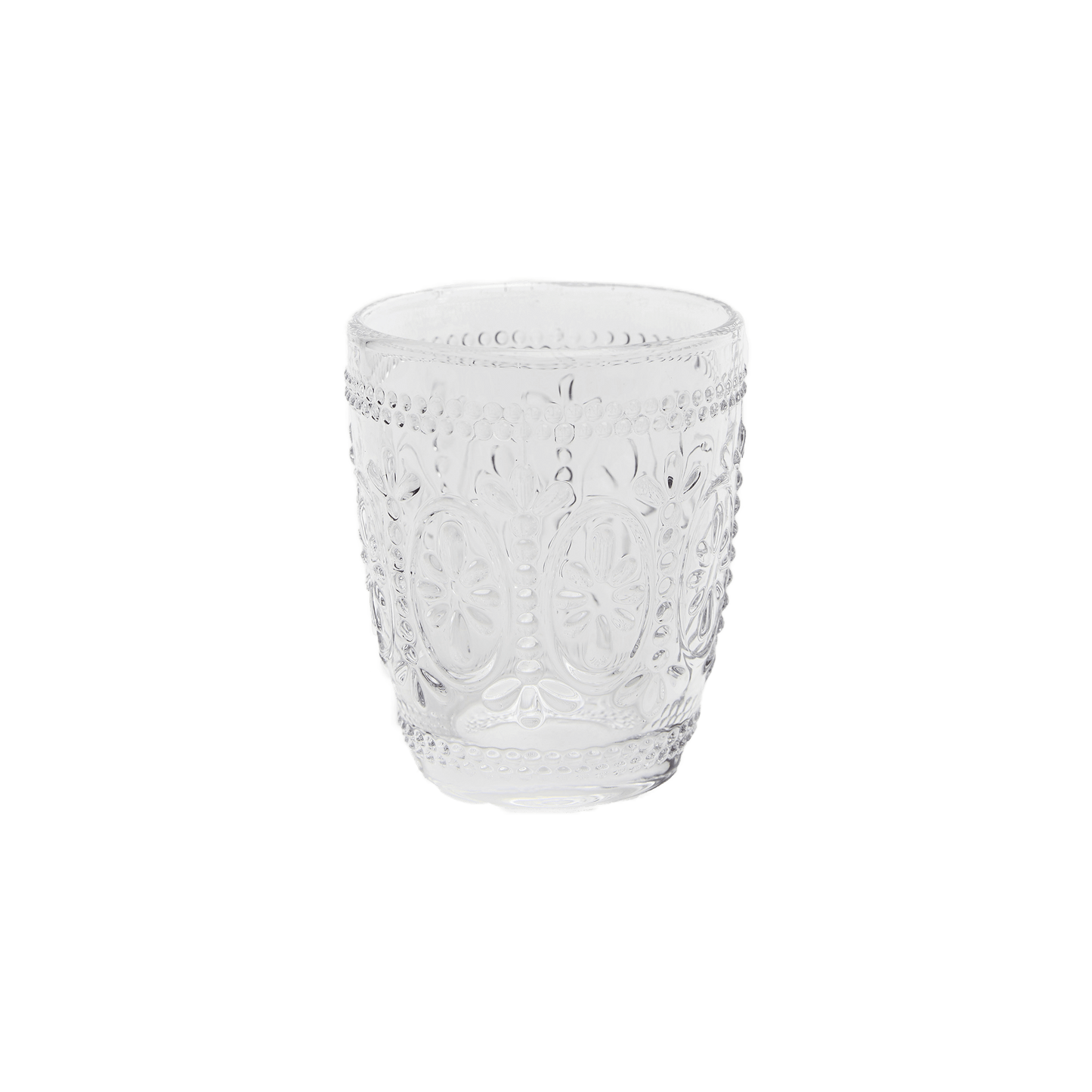 Tumbler Glass Set of 4 Clear
